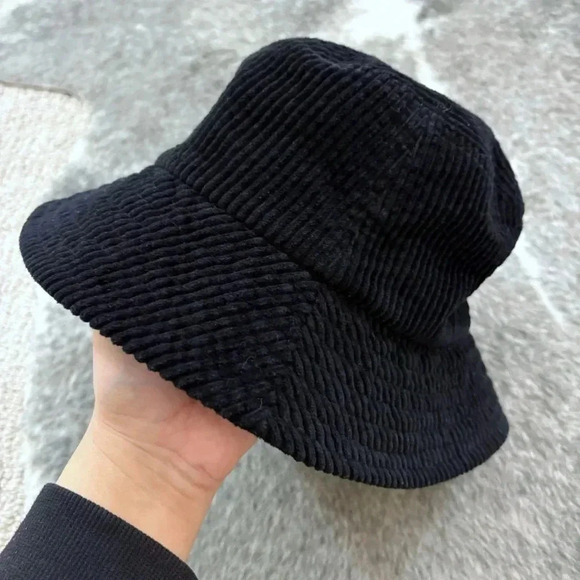 Butterfly Corduroy Bucket Hat - Picture 7 of 13